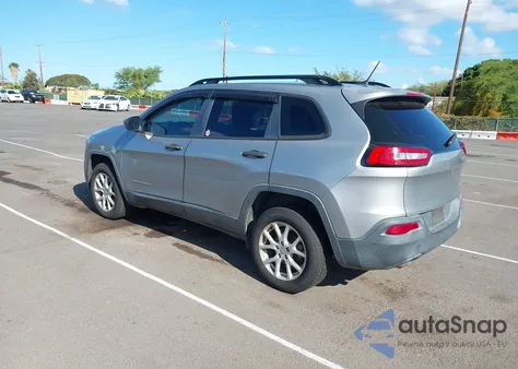 2016 Jeep Cherokee Sport from USA, damaged, VIN 1C4PJLAB1GW107420